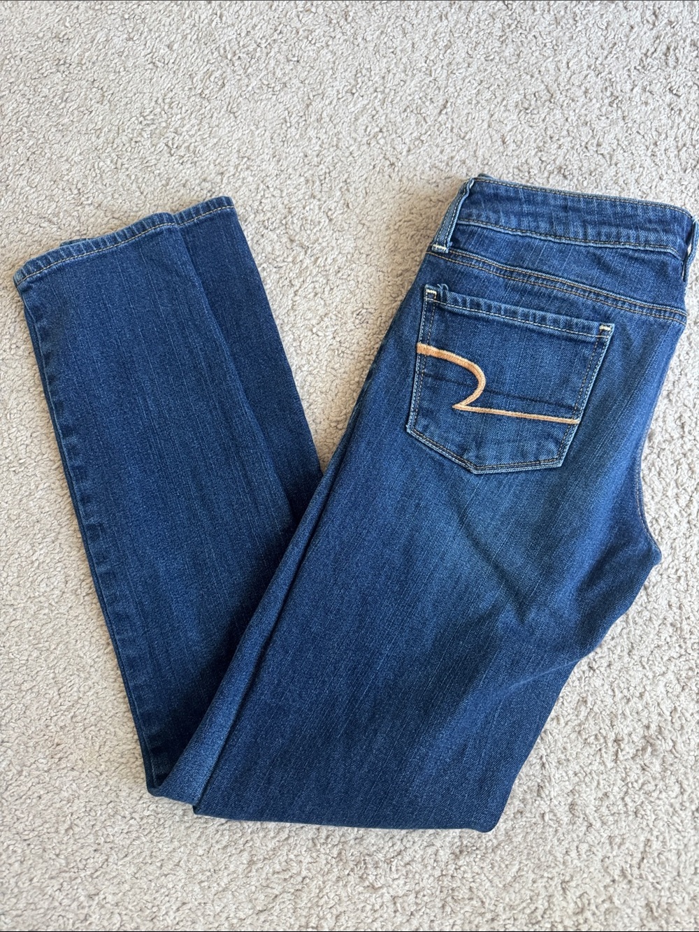 American Eagle Outfitters Dark Blue Skinny Jeans